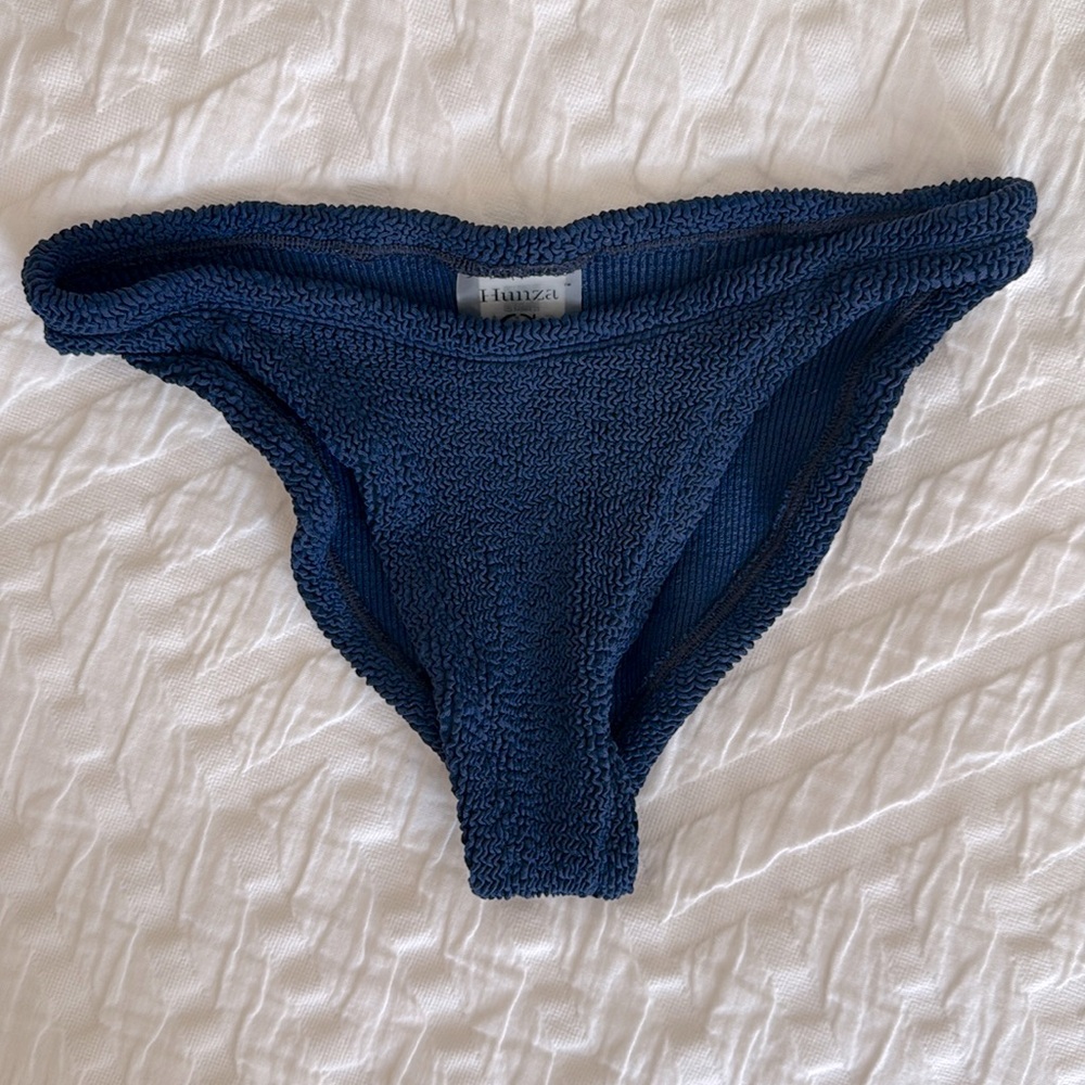 Hunza G classic bikini bottom (navy)
